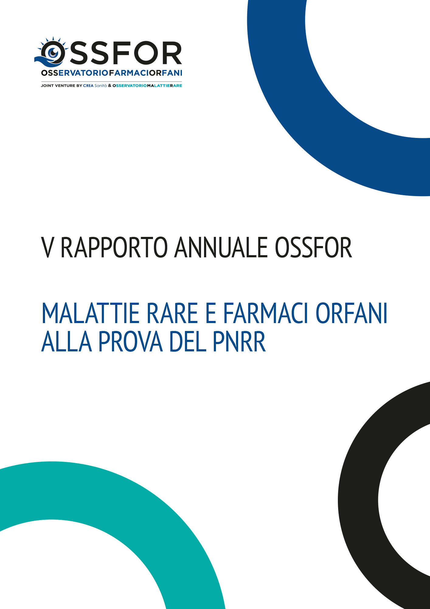 OSSFOR- V RAPPORTO - 2021 - Cover